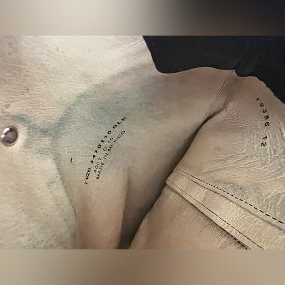 Frye Melissa Black Tall Leather Western Equestrian Riding Boots Women’s Size 7.5 - Picture 10 of 15